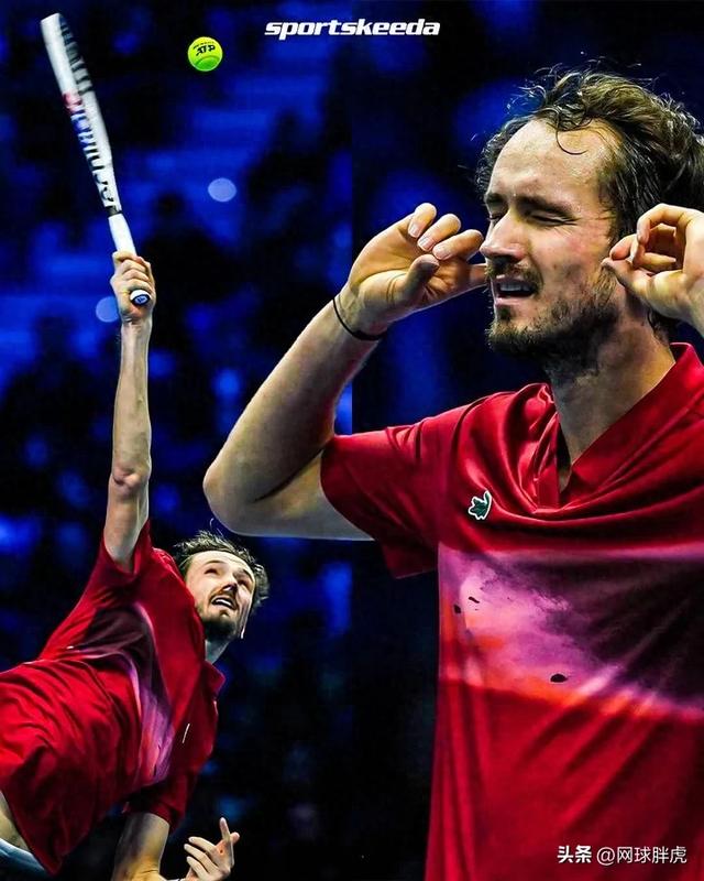 包含ATP总决赛横扫年终总决赛，梅德韦杰夫关键制胜的词条